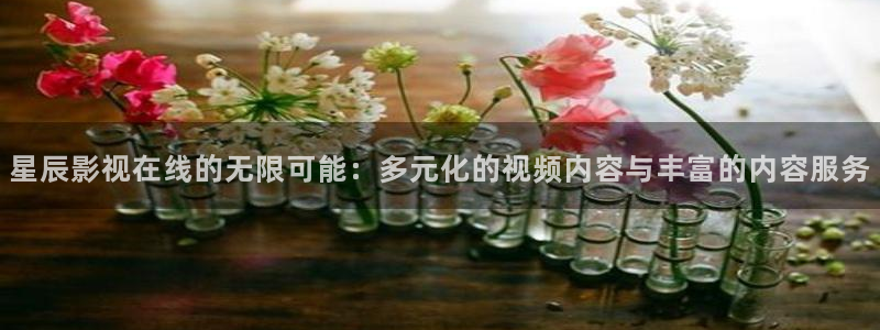 金牌影院在線觀看全集免費播放：星辰影視在線的無限可能：多元化的視頻內容與豐富的內容服務